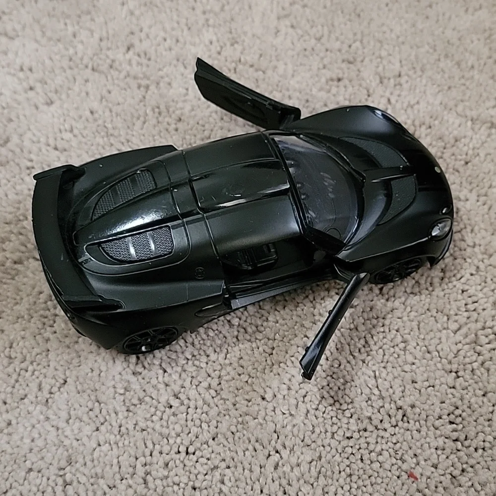 Lotus Exiga Scura Toy Car Pull Back Motion Black Car - 1/26 scale